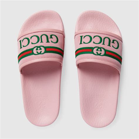 children's gucci slides|Designer Sandals for Girls .